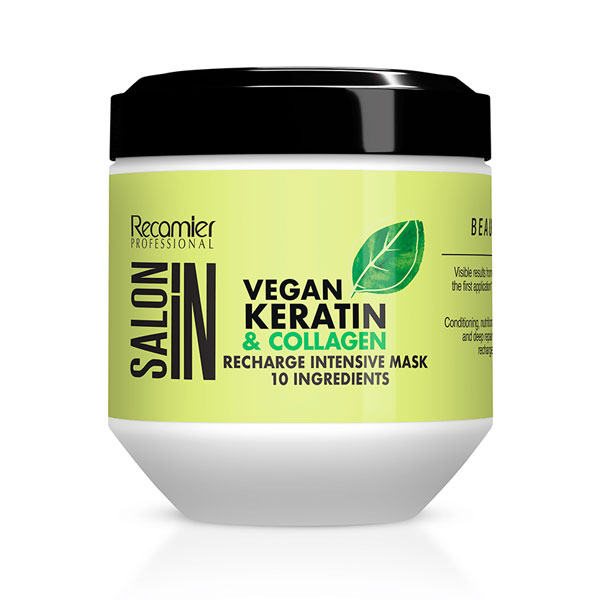 VEGAN KERATIN RECHARGE 10 INGREDIENTES 500 GM RECAMIER Tecnoestilos